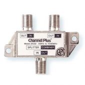 Channel Plus 2532 2-Way Splitter Combiner for combining or splitting two OTA antenna Signal