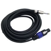 PylePro (PPSJ30) 30ft. 12 Gauge Professional Speaker Cable Compatible With Speakon Connector to 1/4'' Male