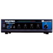 PyleHome  PT110 80 WATT AC/DC Microphone PA Mono Amplifier w/ 70V Output & Mic Talkover
