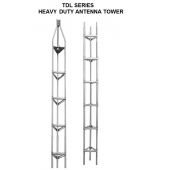 TDL 17 Gauge Heavy Duty 20 Feet Antenna Tower Top section and Straight section (TDLT and TDLS)