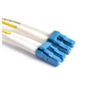 FIS Duplex 1.6mm SM SMF-28 Ultra Fiber Patch Cable with LC/UPC Connectors - 10M