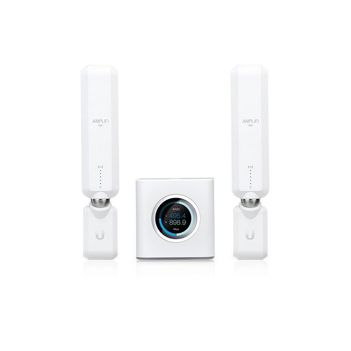 Ubiquiti AmpliFi High Density Home Wi-Fi System with router and 2 Mesh Points AFI-HD