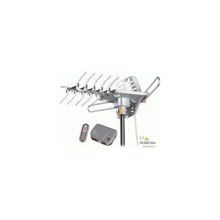 Lava HD-2605 Ultra Remote Controlled HDTV Antenna with G3 Control Box HD2605