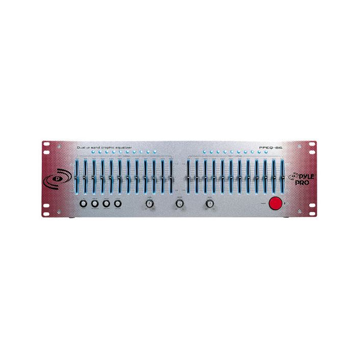 PylePro (PPEQ86) Dual Channel 12 Band Graphic Equalizer